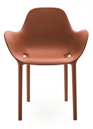 Кресло пластиковое Vondom Sabinas Basic глина