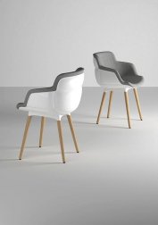 Кресло с обивкой Choppy Sleek BL