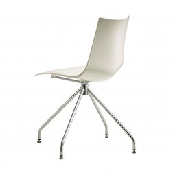 Стул пластиковый вращающийся Zebra Technopolymer