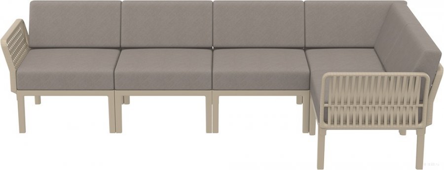 Комплект пластиковой мебели Portofino Lounge Corner