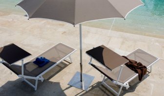 Шезлонг-лежак металлический Maxi Relax