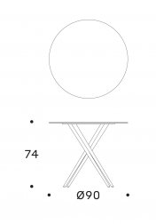 Стол обеденный металлический-thumbs-Фото3