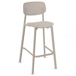 Стул барный пластиковый Kristalia Colander