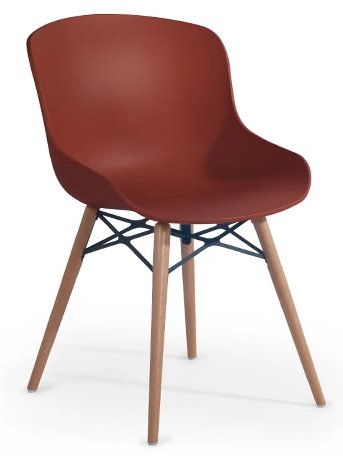 Стул пластиковый Globe-S Wox Beech