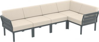 Модуль пластиковый для дивана Portofino Lounge