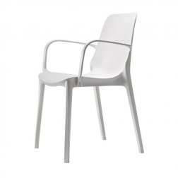 Кресло пластиковое Scab Design Ginevra лен
