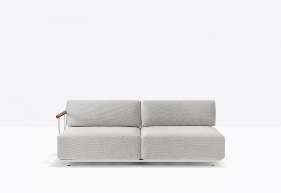 Диван двухместный с правым подлокотником Arki-Sofa