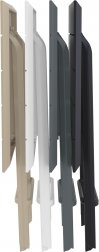 Стол пластиковый складной Helen Folding Table 60, оливковый, 600х600х740 мм