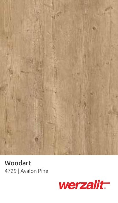 Столешница круглая Werzalit Woodart