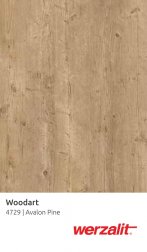 Столешница круглая Werzalit Woodart