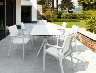 Стол пластиковый Air Table 180, белый, 1800х900х740 мм