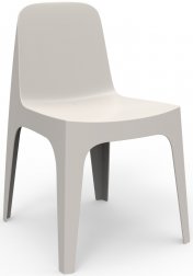 Стул пластиковый Vondom Solid Basic слоновая кость