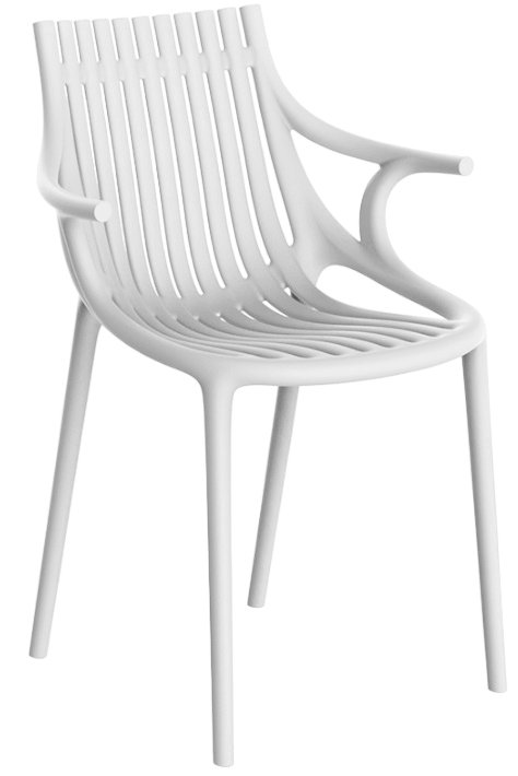 Кресло пластиковое Vondom Ibiza Basic белый