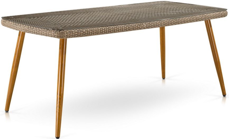 Комплект плетеной мебели T360B/Y360B-W65 6PCS Light Brown