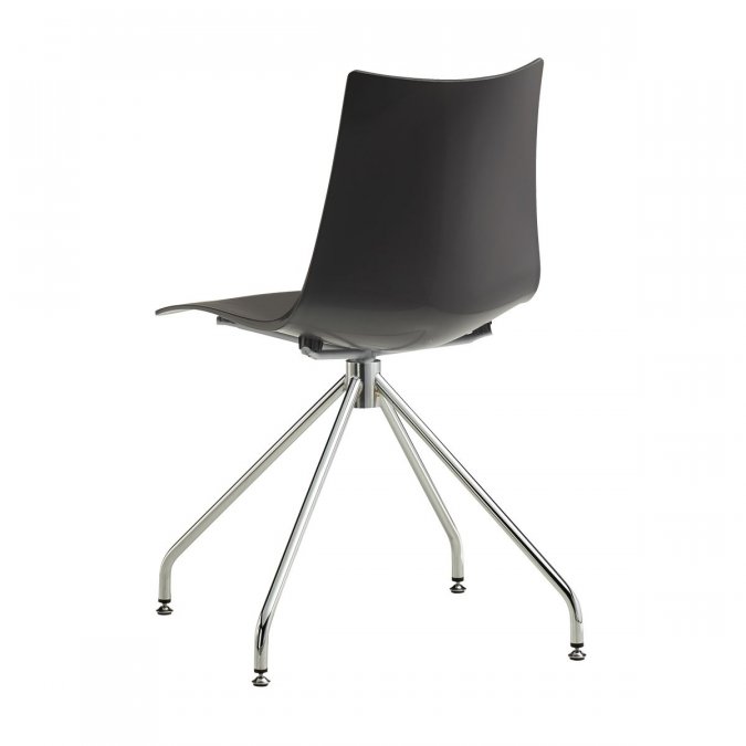 Стул пластиковый вращающийся Zebra Technopolymer