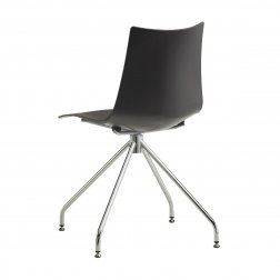 Стул пластиковый вращающийся Zebra Technopolymer