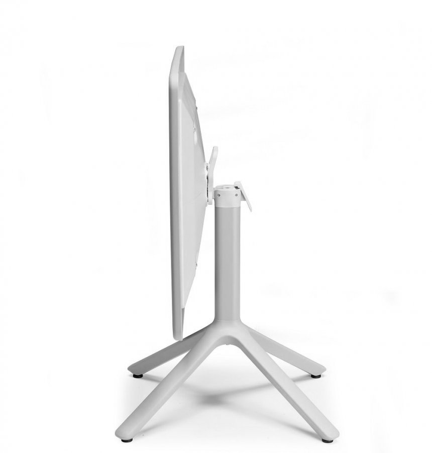 Стол пластиковый складной Eco Folding, лен, 700х700х750 мм