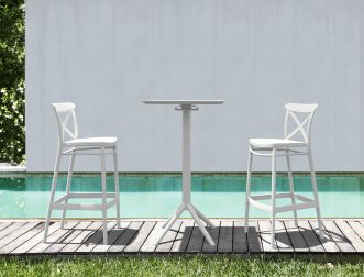 Стол пластиковый барный складной Sky Folding Bar Table 60