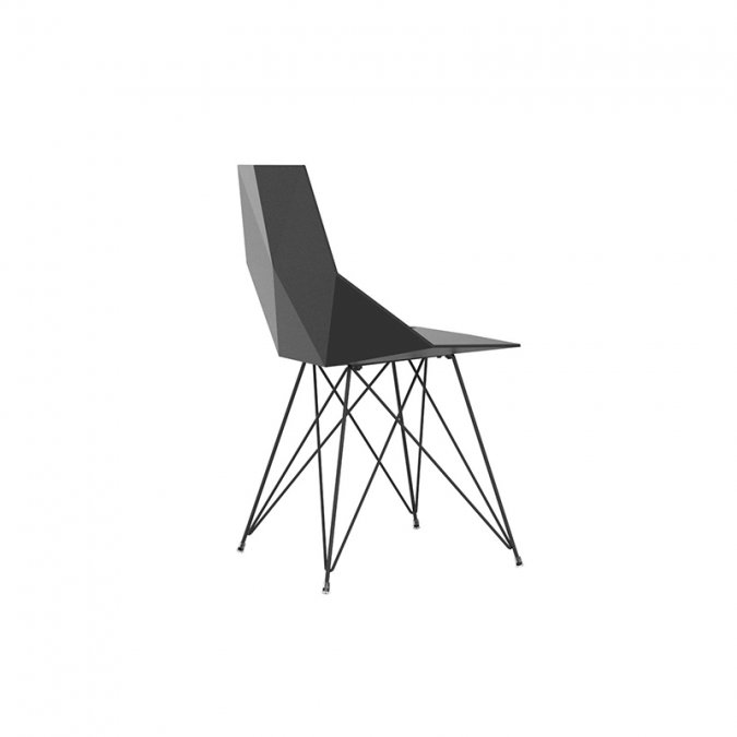 Стул пластиковый Vondom Faz Basic черный