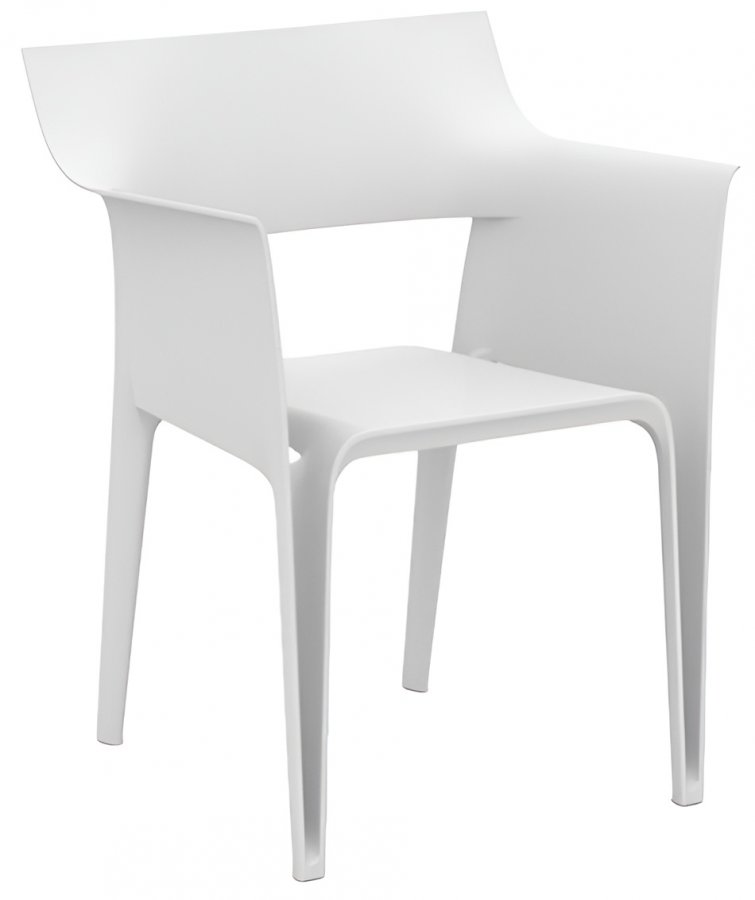 Кресло пластиковое Vondom Hidra Basic белый