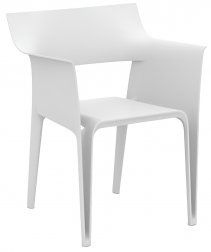 Кресло пластиковое Vondom Hidra Basic белый