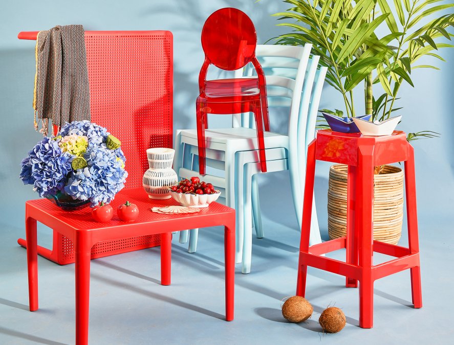 Столик пластиковый журнальный Sky Side Table