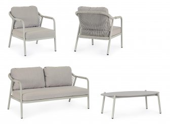 Комплект металлической лаунж мебели Miravet