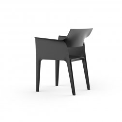 Кресло пластиковое Vondom Hidra Basic черный