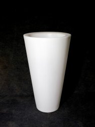 Кашпо пластиковое светящееся Cone