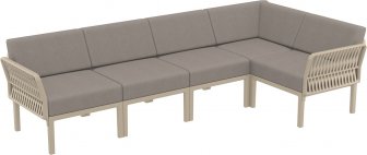 Комплект пластиковой мебели Portofino Lounge Corner