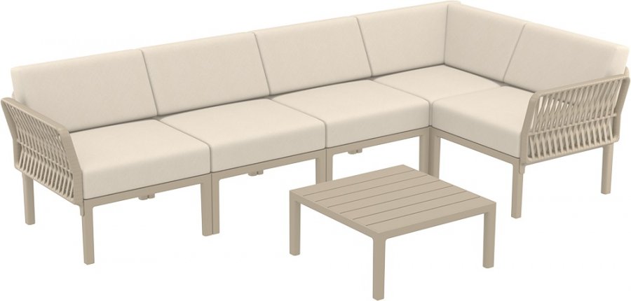 Комплект пластиковой мебели Portofino Lounge Corner