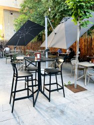 Стол пластиковый барный складной Sky Folding Bar Table 60