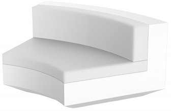 Модуль угловой с подушкой Vela Basic