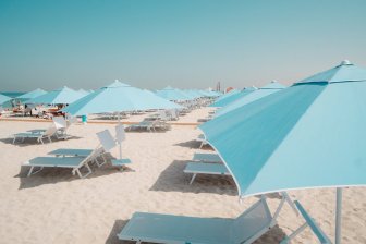 Зонт пляжный профессиональный 2.3х2.3 м Eos