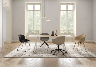 Стул с обивкой Globe-S Sled Soft