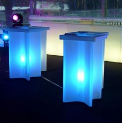 Стол барный светящийся X2 Lighting