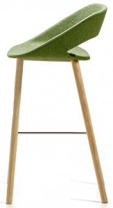 Kabira Fabric ST-4WL Кресло барное с обивкой