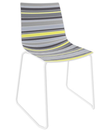 Стул пластиковый Gaber Colorfive ST