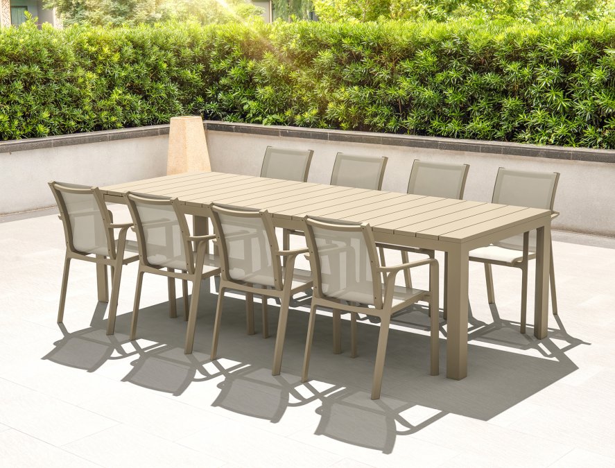 Стол пластиковый раздвижной Atlantic Table 210/280
