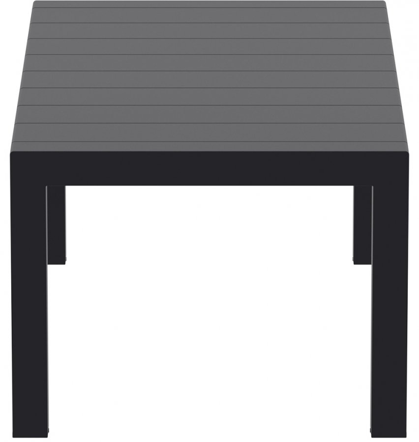 Стол пластиковый раздвижной Vegas Table Medium, черный, 1800-2200х1000х750 мм