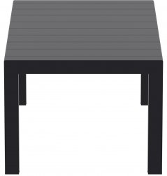 Стол пластиковый раздвижной Vegas Table Medium, черный, 1800-2200х1000х750 мм