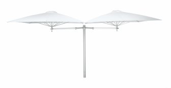 Зонт профессиональный двухкупольный 2.3х4.6 м Duo Paraflex