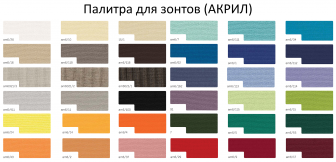 Зонт пляжный профессиональный Zefiro