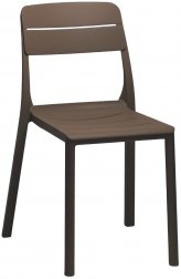 Стул пластиковый Nardi Cassia Bistrot табак