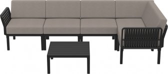 Комплект пластиковой мебели Portofino Lounge Corner