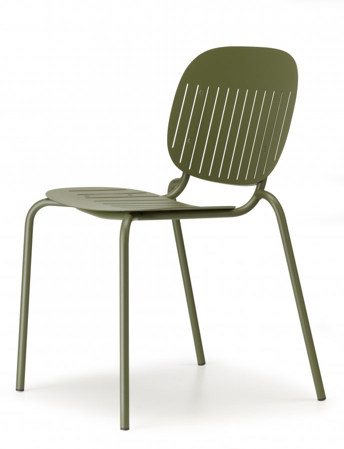 Стул металлический Scab Design Si-Si Barcode оливковый