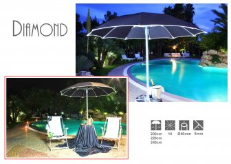 Зонт профессиональный Ø2 м Diamond