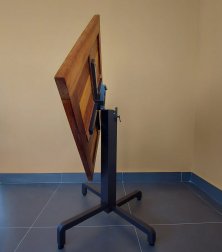 Стол обеденный складной Ibisco Iroko, кофе, натуральный