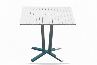 Стол обеденный металлический Aluminium Table