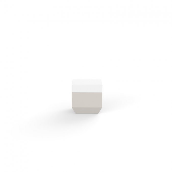 Пуф пластиковый с подушкой Vela Basic